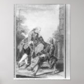 Denis Diderot en Melchior, baron de Grimm Poster (Voorkant)