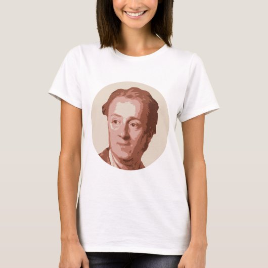 Denis Diderot T-shirt (Voorkant)