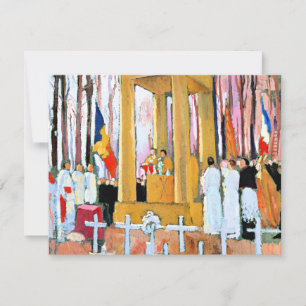 Denis - Massa voor Tomb van Ernest Psichari Kaart