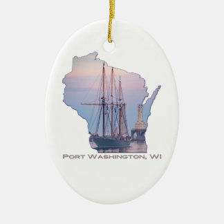 Denis Sullivan Fog Sail Keramisch Ornament