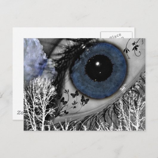 Denise Eye@_Background Briefkaart (Voorkant / Achterkant)