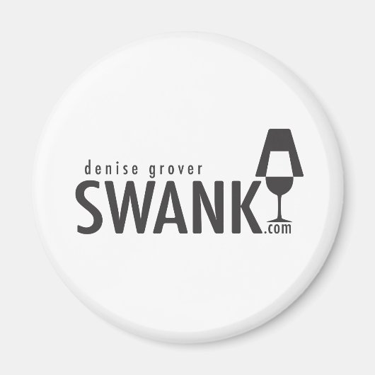 Denise Grover Swank Logo Magnet (Voorkant)