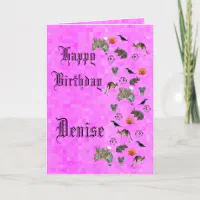 Denise, Happy Birthday, Australian Theme Card Kaart | Zazzle.nl