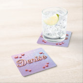 Denise Lavender Gradient Coaster Set Kartonnen Onderzetters (Insitu)