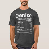 DENISE Nutrition Persoonlijke benaming Funny Gift T-shirt (Voorkant)