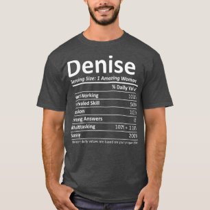 DENISE Nutrition Persoonlijke benaming Funny Gift T-shirt