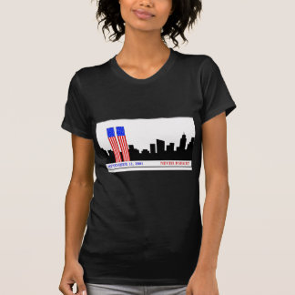 Denk aan 9-11-01 t-shirt