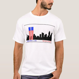Denk aan 9-11-01 t-shirt