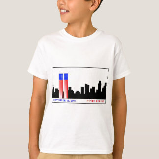 Denk aan 9-11-01 t-shirt