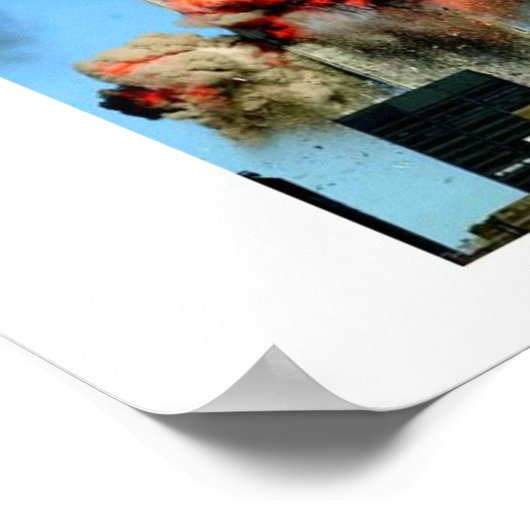 Denk aan 9/11 poster (Hoek)