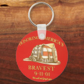 Denk aan 9-11 sleutelhanger (Voorkant)