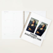 Denk aan advies over eigenvectorWiskunde Mona Lisa Planner (Display)