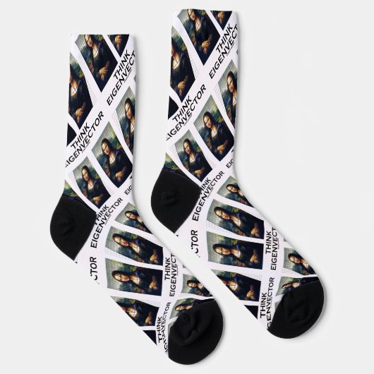 Denk aan advies over eigenvectorWiskunde Mona Lisa Sokken (Rechts)