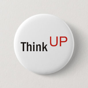 denk aan alexander technique slogan ronde button 5,7 cm