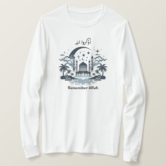 Denk aan Allah T-shirt (Design voorkant)