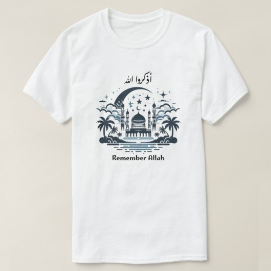 Denk aan Allah T-shirt (Design voorkant)