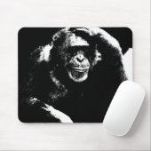 Denk aan Ape Custom Pop Art Trendy Moderne Sjabloo Muismat (Met muis)