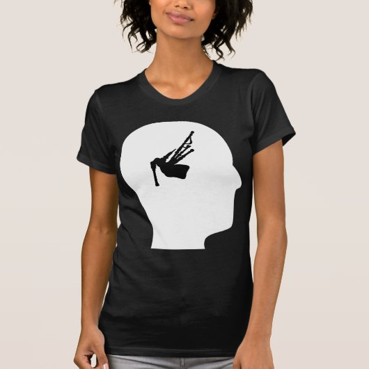 Denk aan Bagpipes T-shirt (Voorkant)