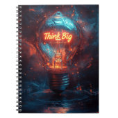 Denk aan Big Lightbulb Journal Creative Notitieboe Notitieboek (Voorkant)