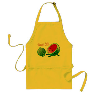 Denk aan Big Watermelon Apron Standaard Schort