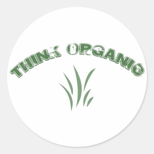 Denk aan biologische Stickers (Voorkant)