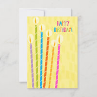 Denk aan Birthday Candles