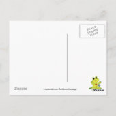 Denk aan Briefkaart van kikkervis uit uw land (Achterkant)