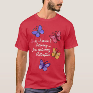 Denk aan Butterflies om Natuur in het wild te stop T-shirt