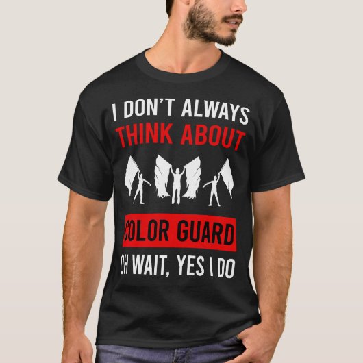 Denk aan Color Guard ColourGuard T-shirt (Voorkant)