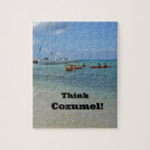Denk aan Cozumel! Legpuzzel (Verticaal)