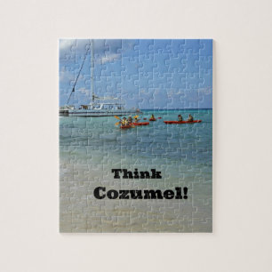 Denk aan Cozumel! Legpuzzel