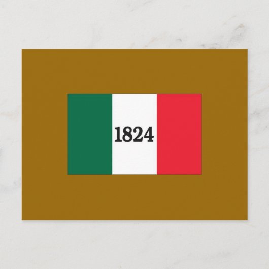 Denk aan de Alamo! Briefkaart (Voorkant)