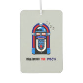 Denk aan de Amerikaanse Jukebox uit de jaren vijft Luchtverfrisser (Voorkant)