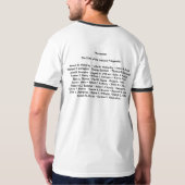 Denk aan de bemanning van de Edmund Fitzgerald T-shirt (Achterkant)