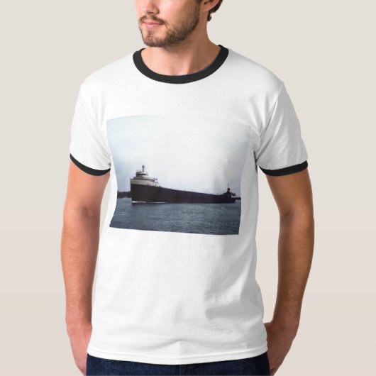Denk aan de bemanning van de Edmund Fitzgerald T-shirt (Voorkant)