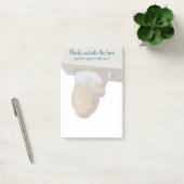 Denk aan de buitenzijde van de doos post-it® notes (Kantoor)