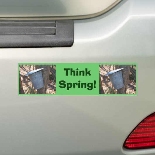 Denk aan de Bumpersticker van de Emmers van de Emm (Op auto)
