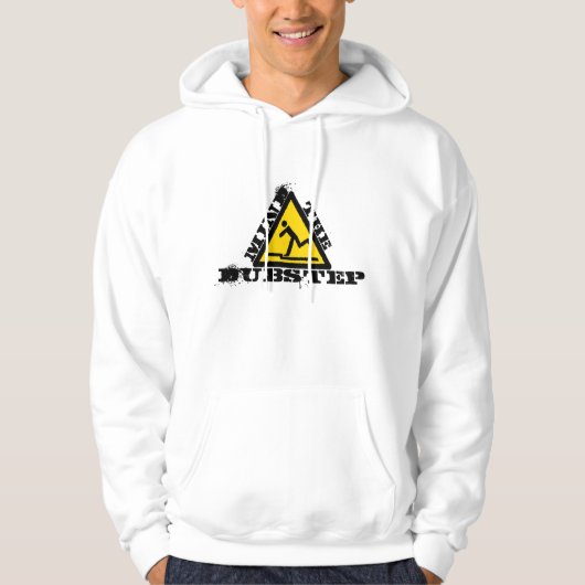 denk aan de dubstep hoodie (Voorkant)