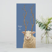 Denk aan de Ewe Card Aankondiging (Staand voorkant)