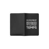 Denk aan de Franse MOLESKINE®-laptop Pocket Moleskine Notitieboekje (Geopend)