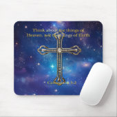 Denk aan de hemel muismat (Met muis)