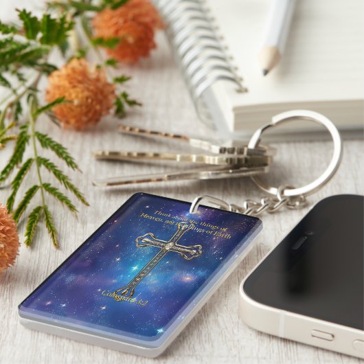 Denk aan de hemel sleutelhanger (Voorkant Rechts)