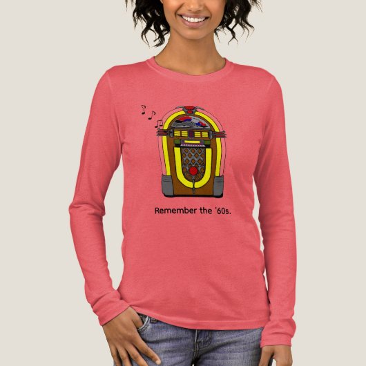 Denk aan de jaren '60 Tri-Blend shirt (Voorkant)