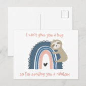 Denk aan de Kaart van je regenboogscolleet (Voorkant / Achterkant)