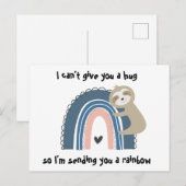 Denk aan de Kaart van je regenboogscolleet (Voorkant / Achterkant)