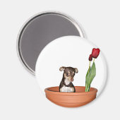 Denk aan de lente! magneet (Voorkant / Achterkant)