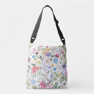 Denk aan de lente Mooie Floral Crossbody Tas