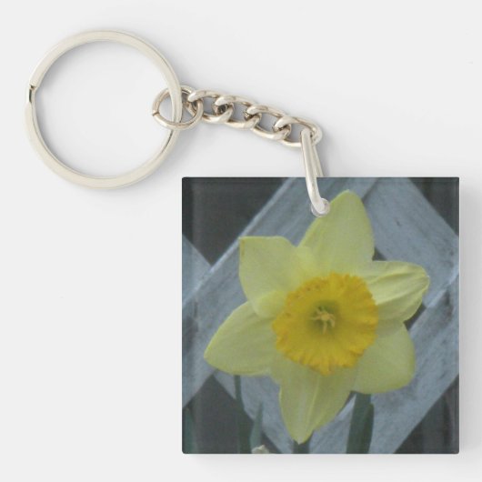 Denk aan de lente! sleutelhanger (voorkant)