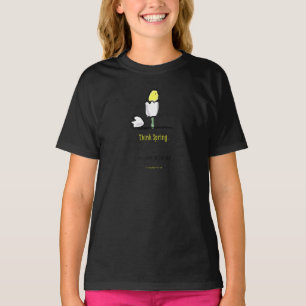 Denk aan de lente t-shirt