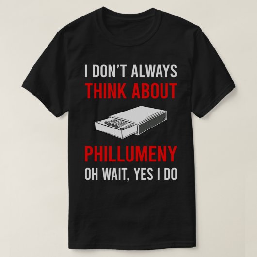 Denk aan de Phillumenism Matchbox Match T-shirt (Design voorkant)